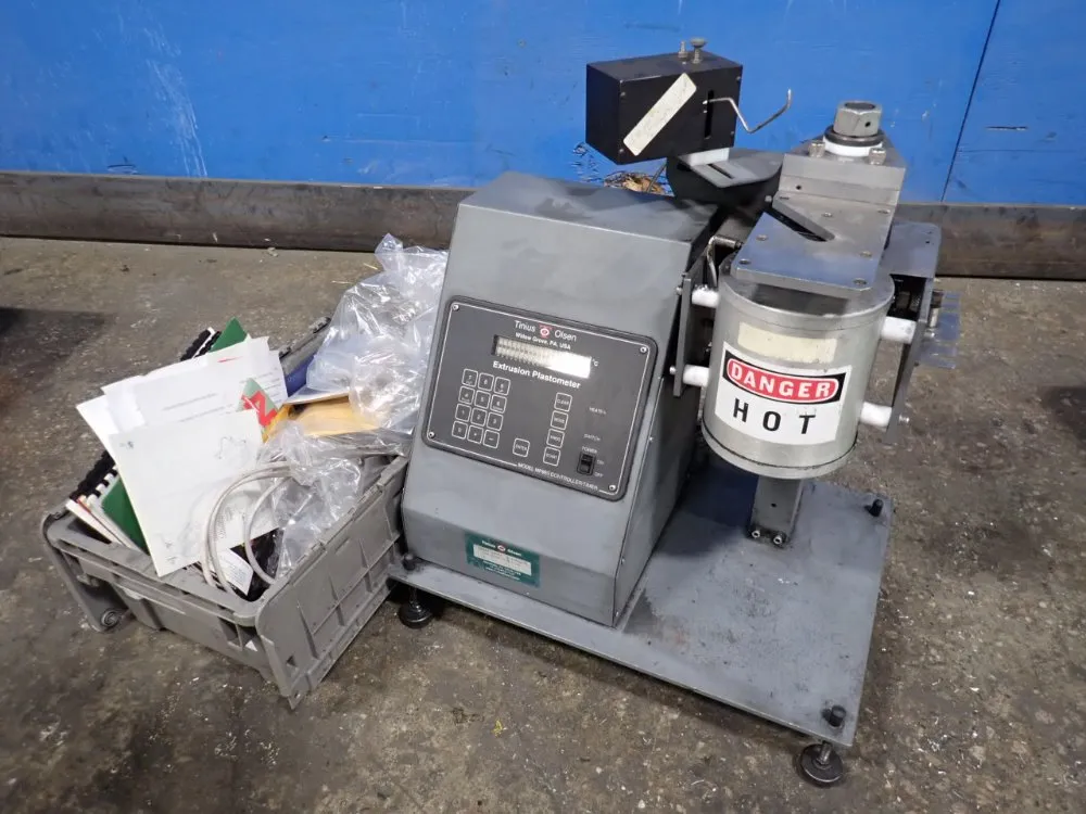 Tinius Olsen Extrusion Plastometer - Mp993