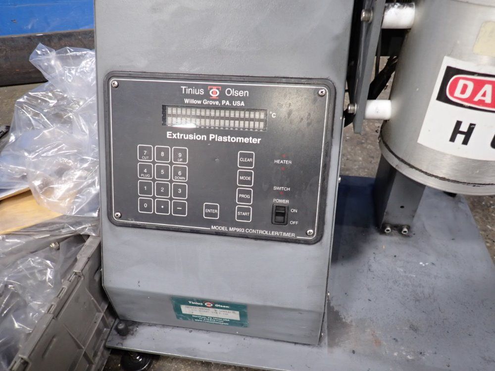 Tinius Olsen Extrusion Plastometer - Mp993