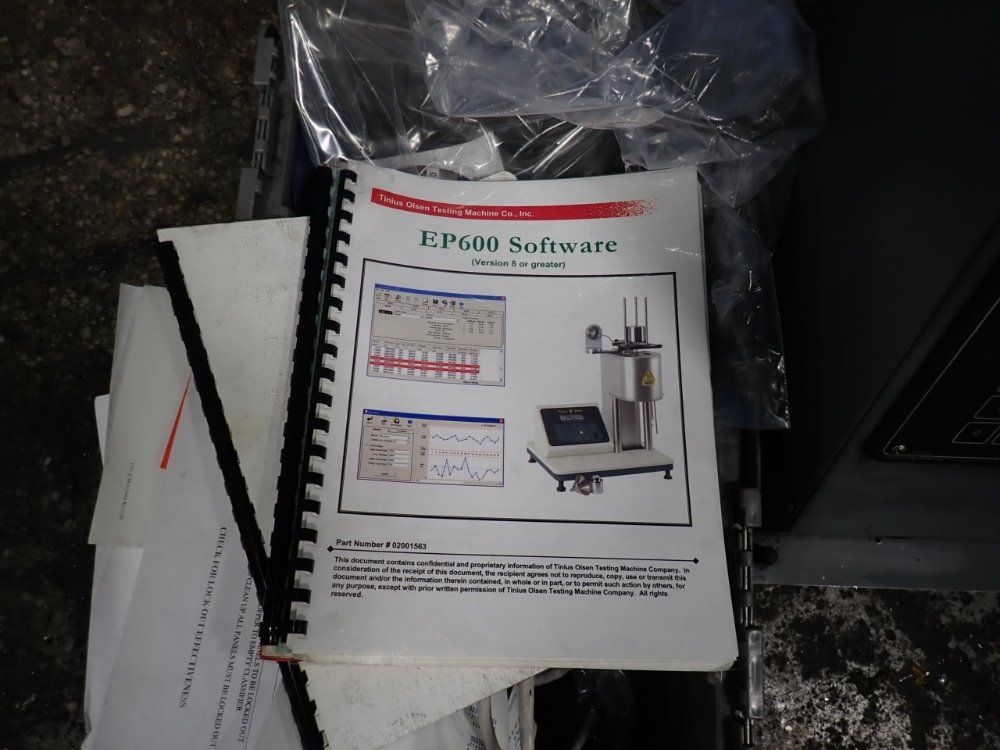 Tinius Olsen Extrusion Plastometer - Mp993