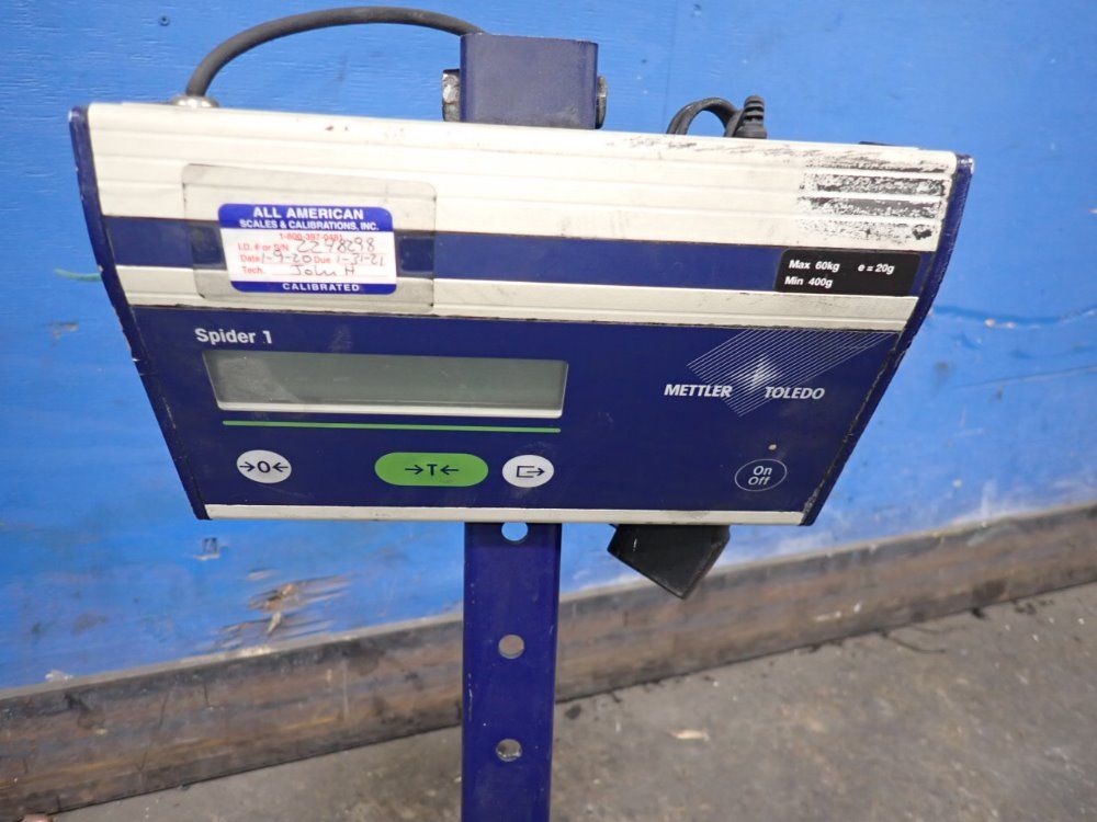 Mettler Toledo 60 Kg Scale - Spider 1-60l/m