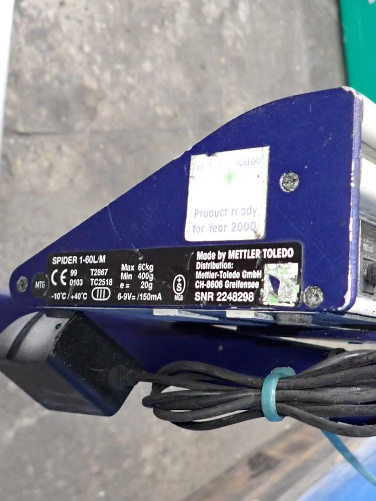 Mettler Toledo 60 Kg Scale - Spider 1-60l/m