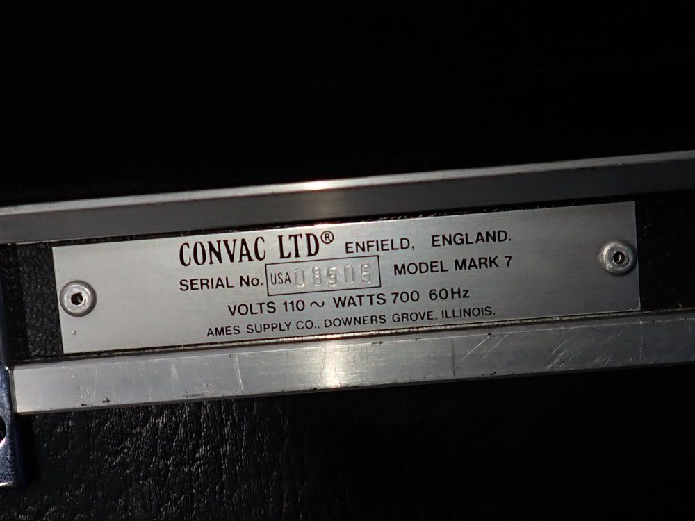 Convac Ltd Hand Held Vacuum Cleaners - Mark 7