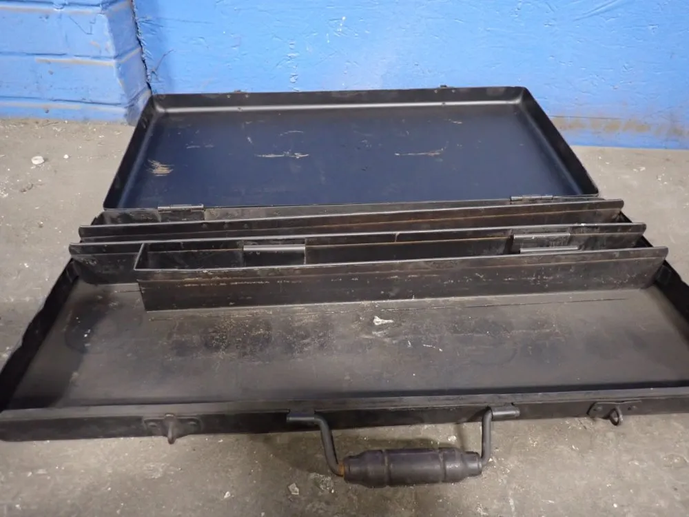 23" X 12" X 2" Metal Tool Box