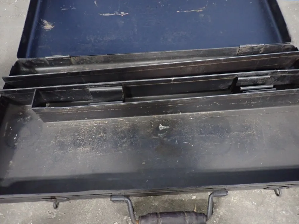 23" X 12" X 2" Metal Tool Box