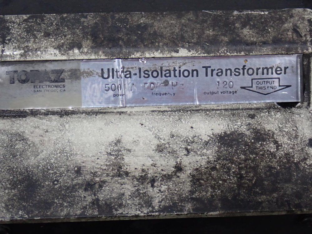 Topaz 500 Va Transformer