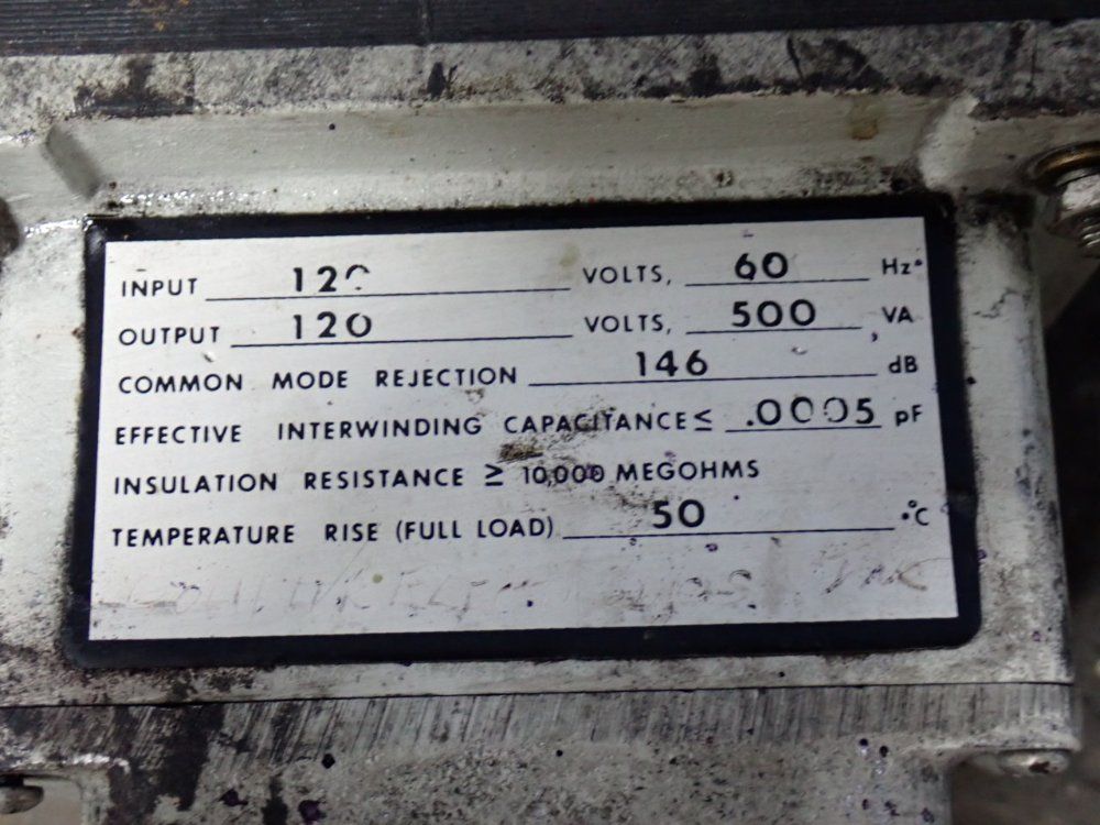 Topaz 500 Va Transformer - 211t33sr