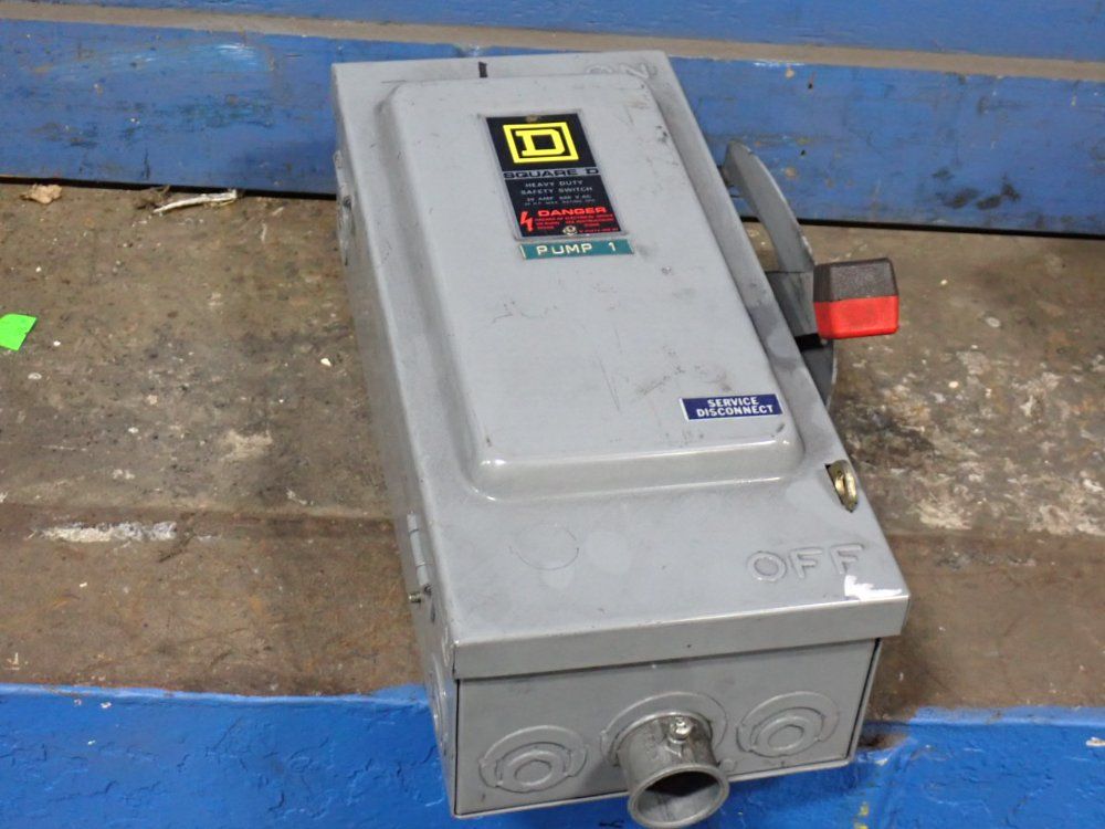 Square D 30 Amp / 600 Vac Safety Switch - Hu361