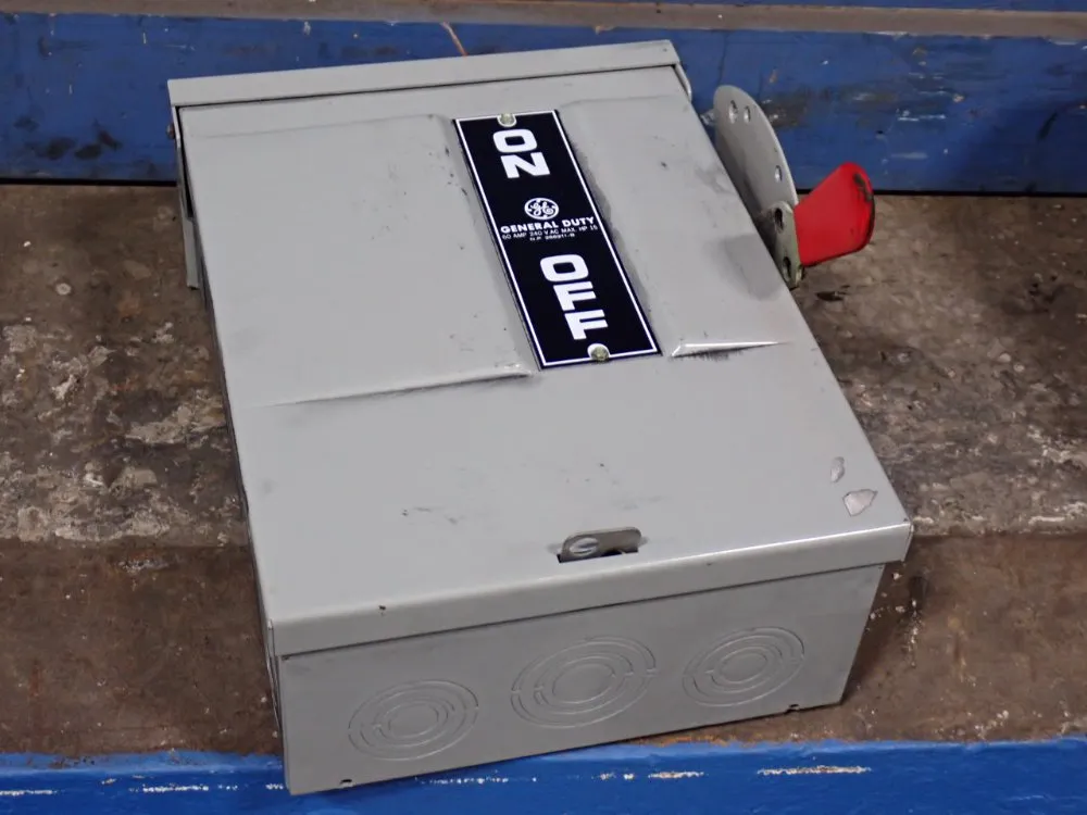 General Electric 60 Amp / 240 Vac Enclosed Switch - Tgn3322rh