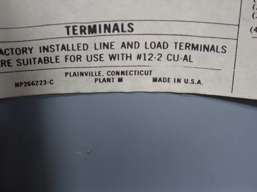 General Electric 60 Amp / 240 Vac Enclosed Switch - Tgn3322rh