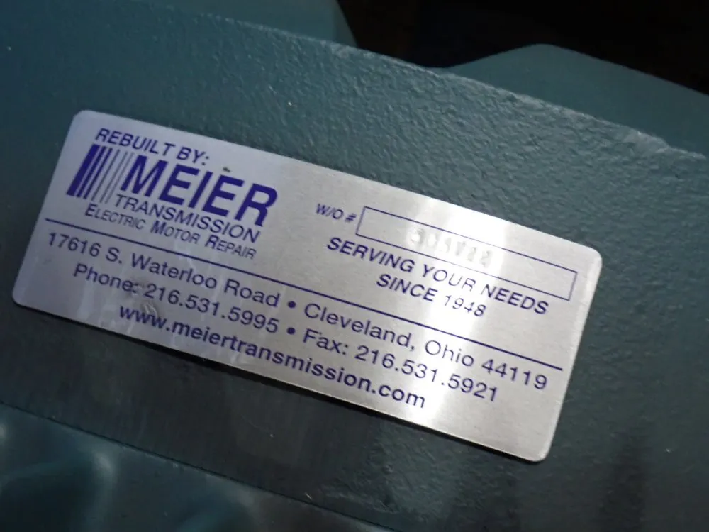 Reliance Electric 60 Hp Motor - P36g0319d-06-ul