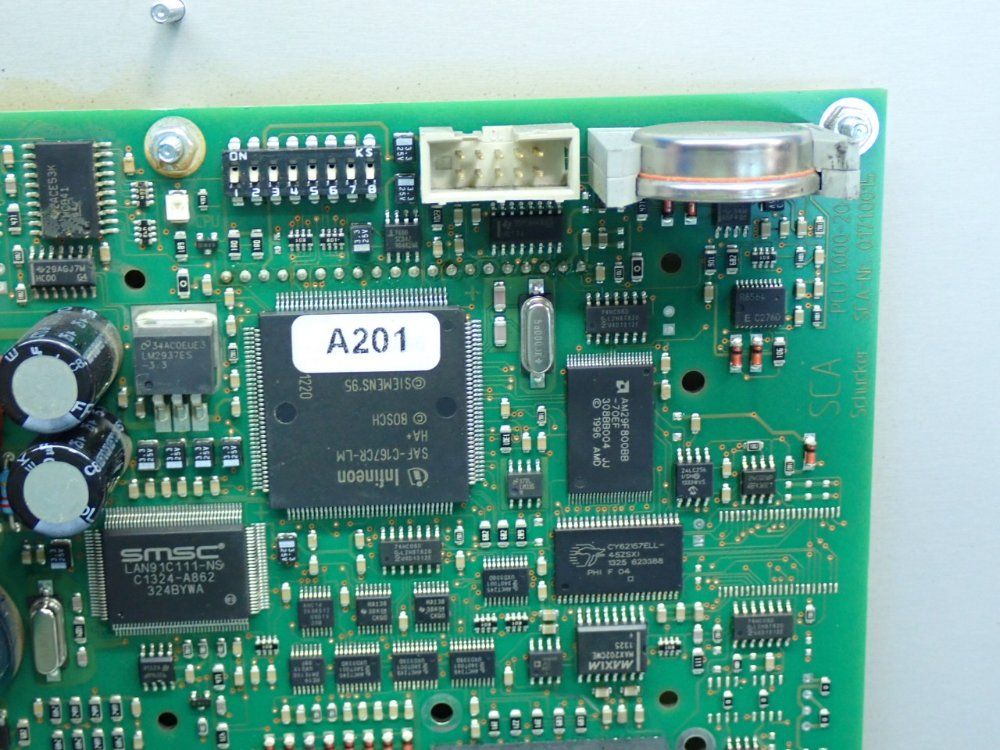 Sca Schucker Operator Control Panel - E071207-1