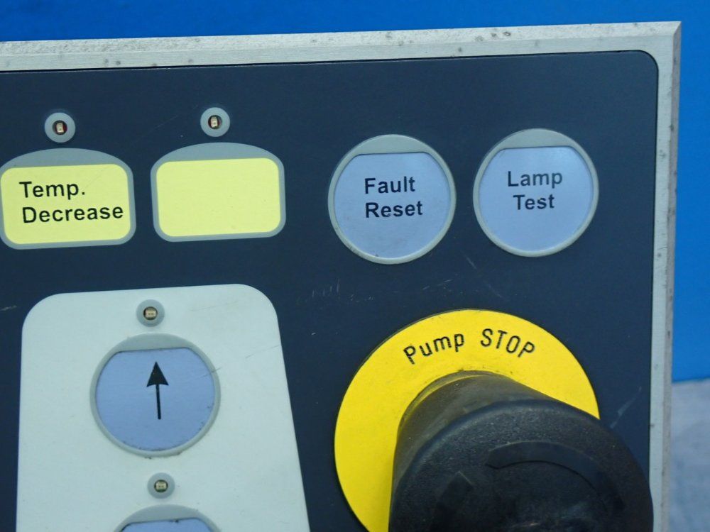 Sca Schucker Operator Control Panel - E071207-1