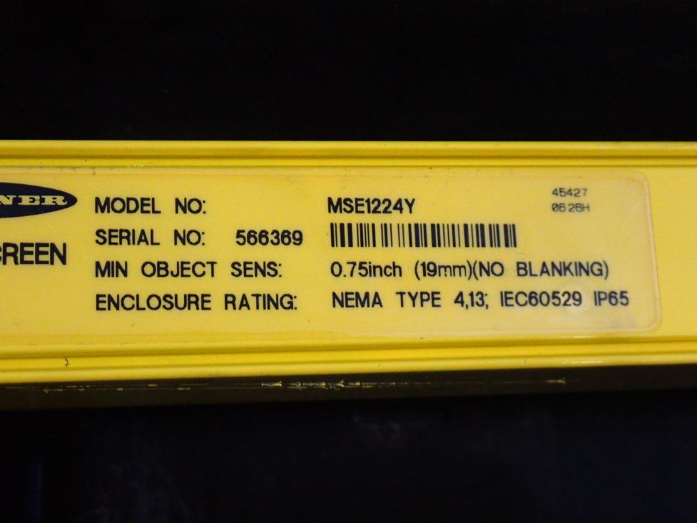 Banner Safety Light Curtain - Mse1224y