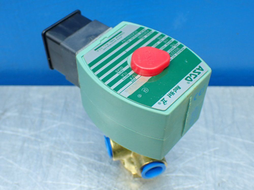 Asco 1/4" Pipe, 150psi Sc8320g184 Red-hat Solenoid Valve - Sc8320g184