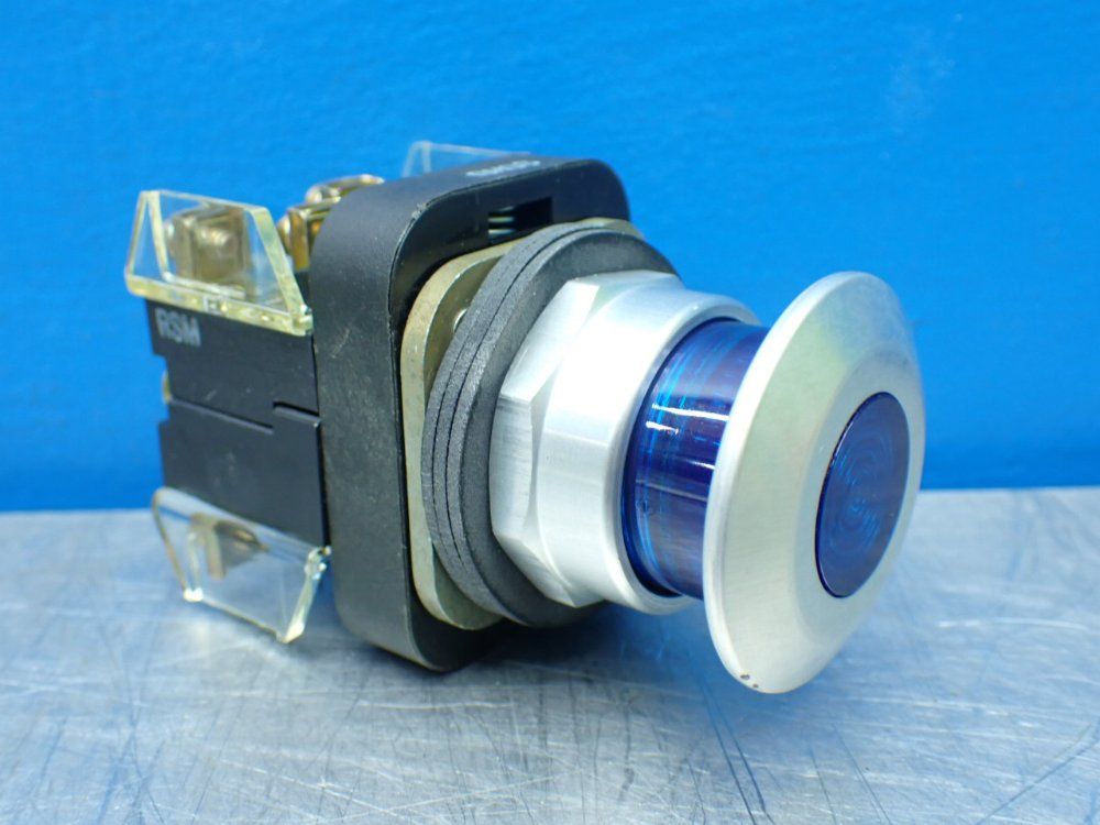 Allen-bradley 3, Illuminated Push Buttons Blue Cap - 800t-fxq10ba1