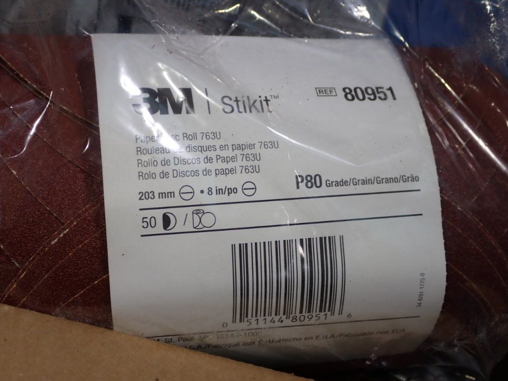 3m 8" Abrasive Discs