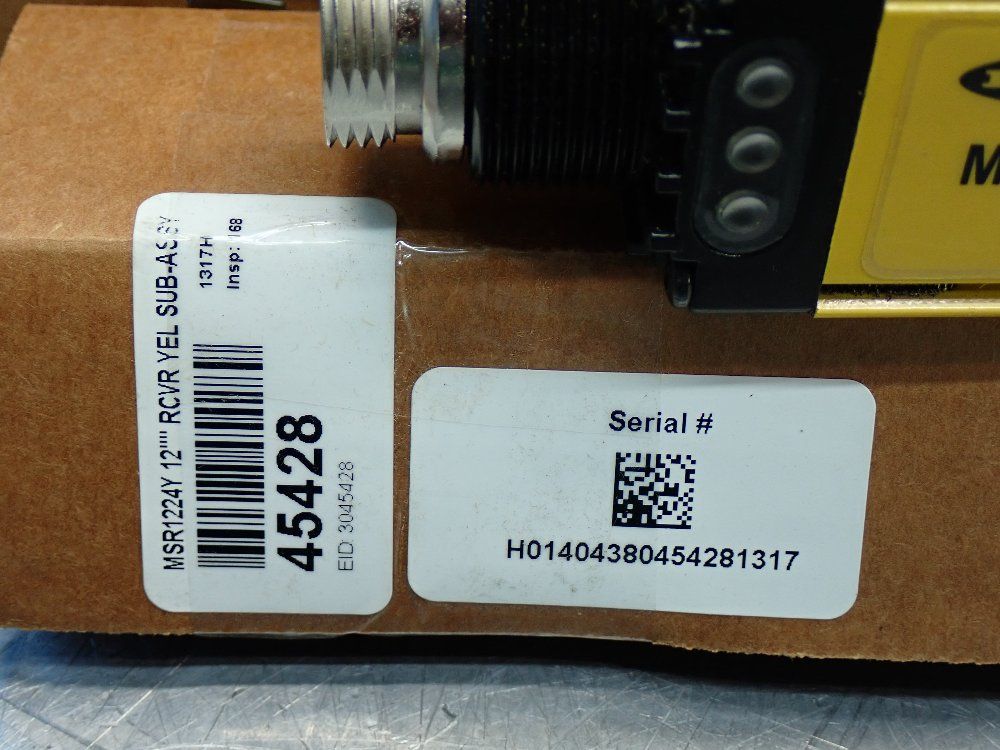 Banner Mini-screen Light Curtain - Msr1224y