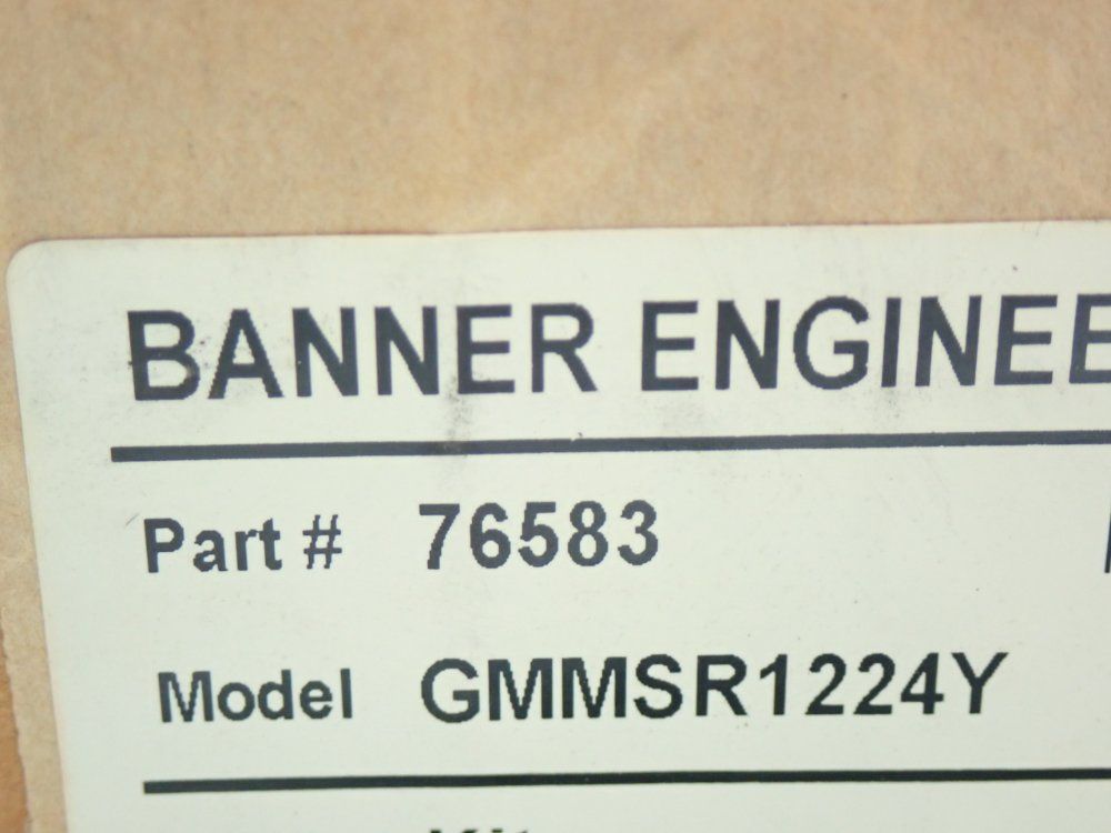Banner Mini-screen Light Curtain - Msr1224y