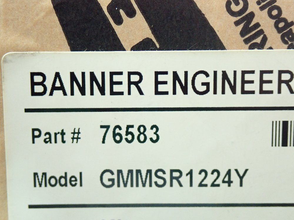 Banner Mini-screen Light Curtain - Msr1224y