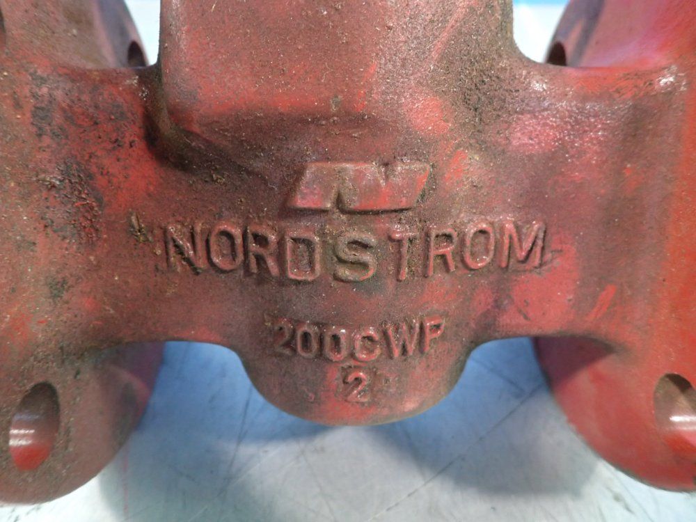 Nordstrom Flanged Lubricated Plug Valve - Figb143
