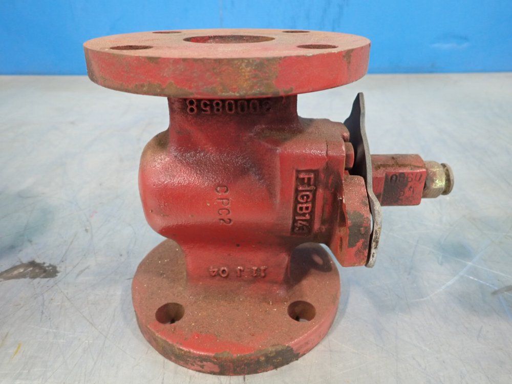 Nordstrom Flanged Lubricated Plug Valve - Figb143