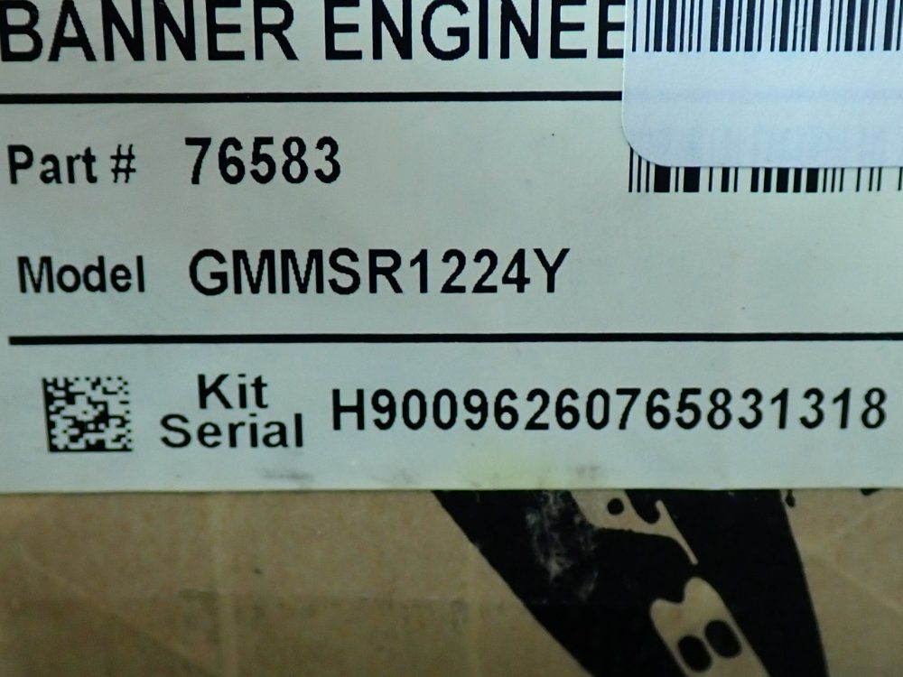 Banner Mini-screen Light Curtain - Msr1224y