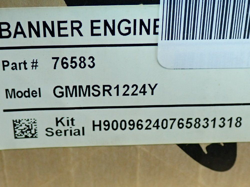 Banner Mini-screen Light Curtain - Msr1224y