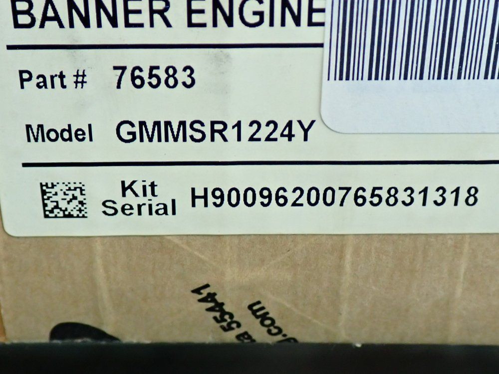 Banner Mini-screen Light Curtain - Msr1224y