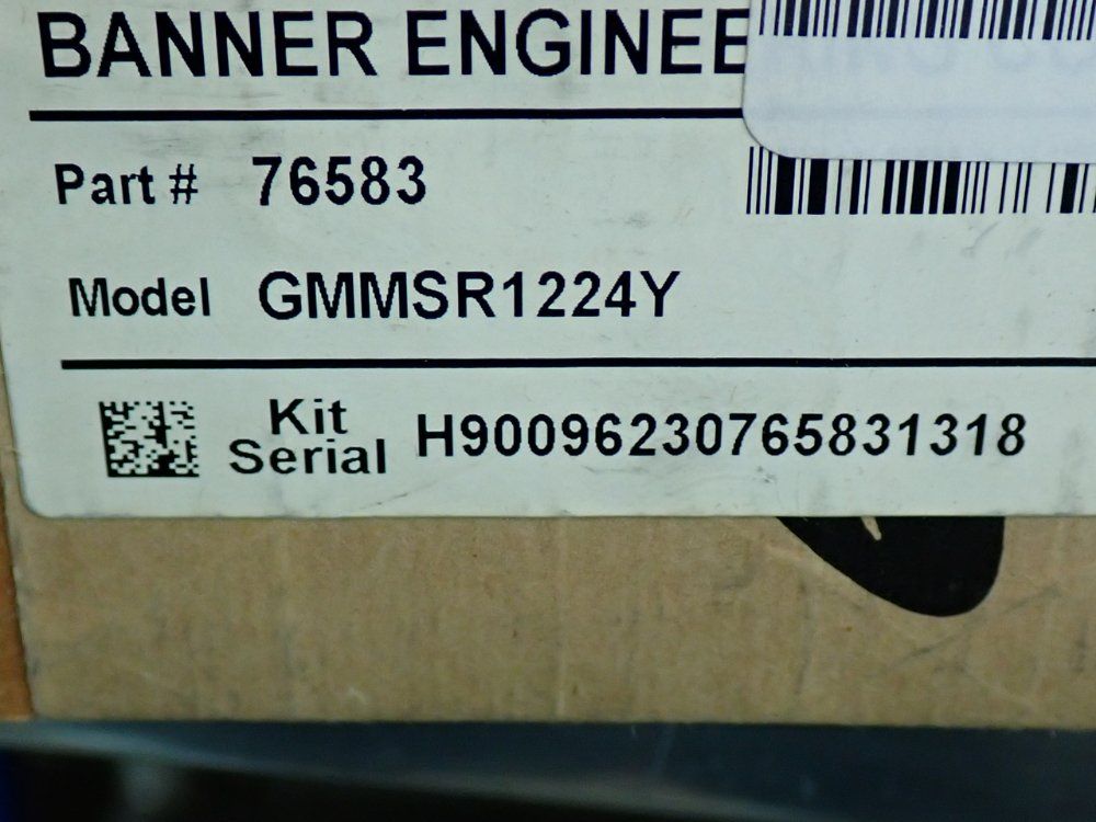 Banner Mini-screen Light Curtain - Msr1224y