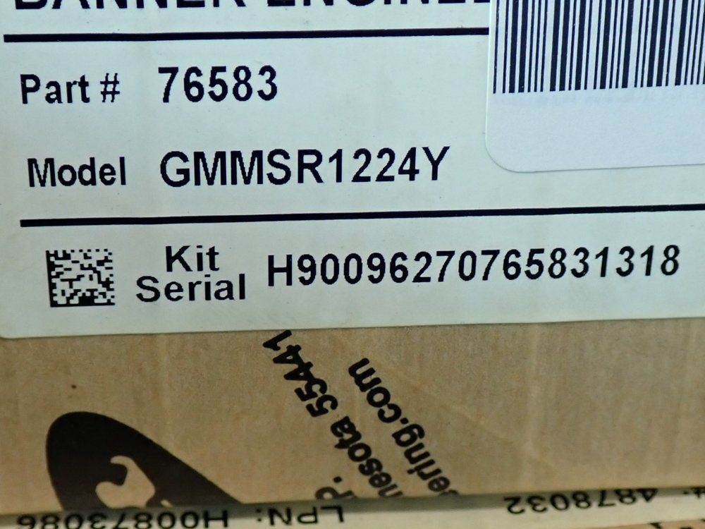 Banner Mini-screen Light Curtain - Msr1224y