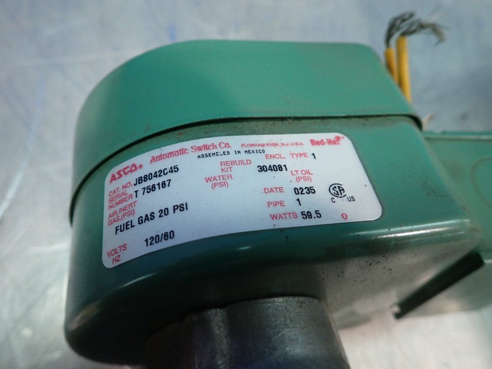 Asco Solenoid Valve - Jb8042c45