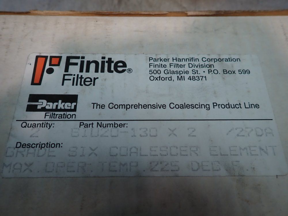 Parker Filter Element - 6iu20-130