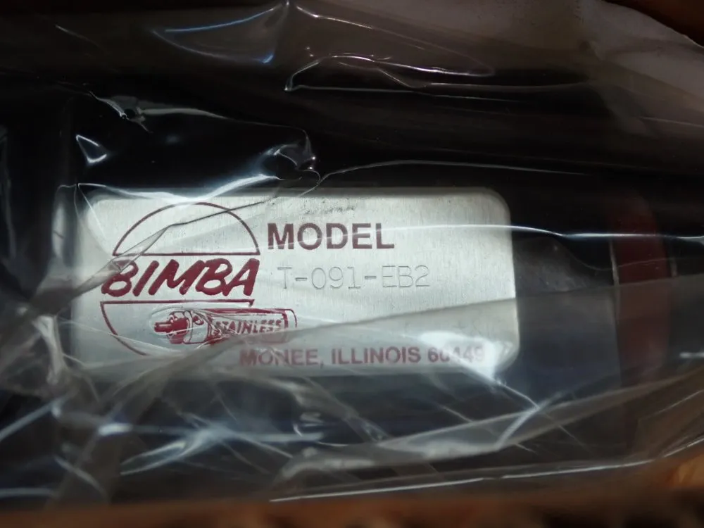 Bimba Pneumatic Linear Thruster - T-091-eb2