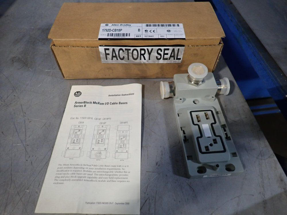Allen Bradley Plc Module - 1792d-cb18p