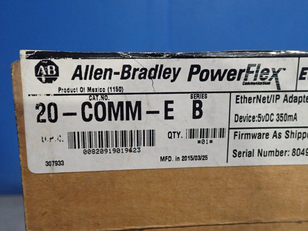 Allen Bradley Communications Adapter - 20-comm-e