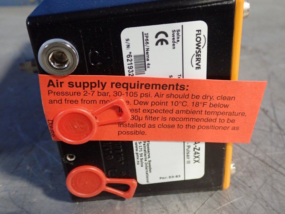 Flowserve 105 Psi Electronic Positioner - D3xnu-s23wca-z4xx