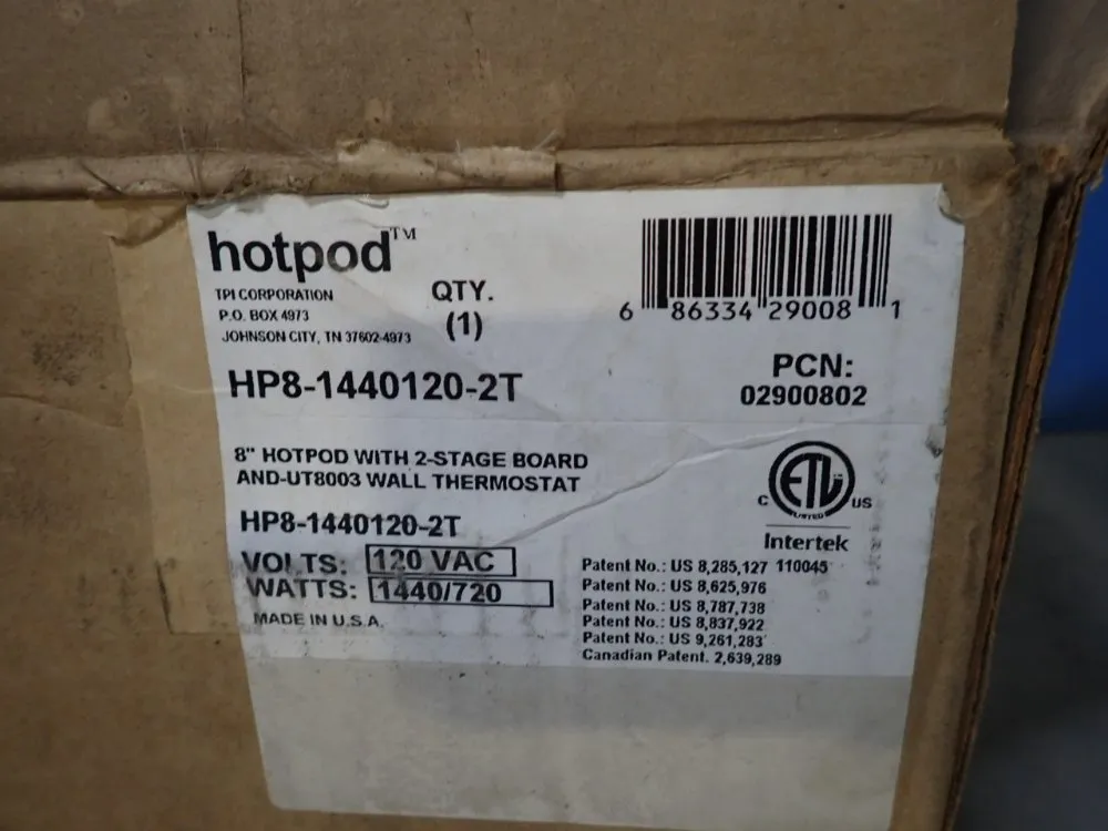 Hotpod Duct Mounted Heater - Hp8-1440120-2t