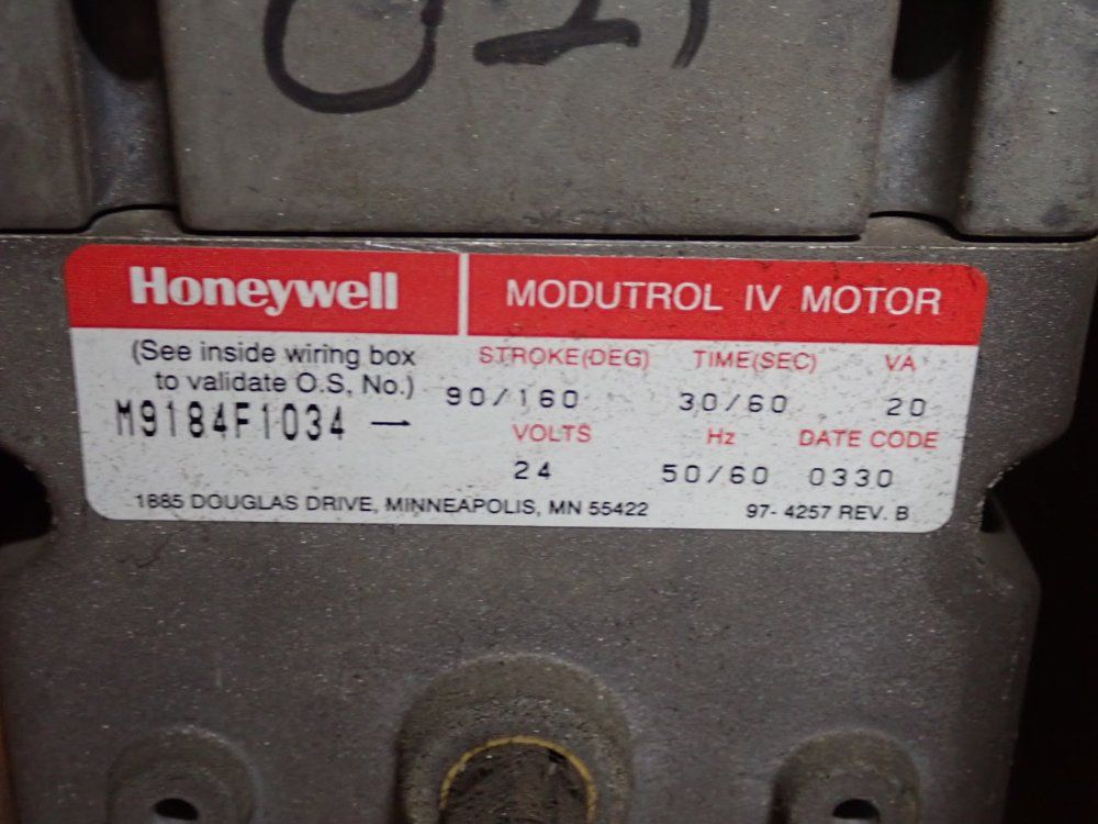 Honeywell Modutrol Iv Motor - M9184f1034
