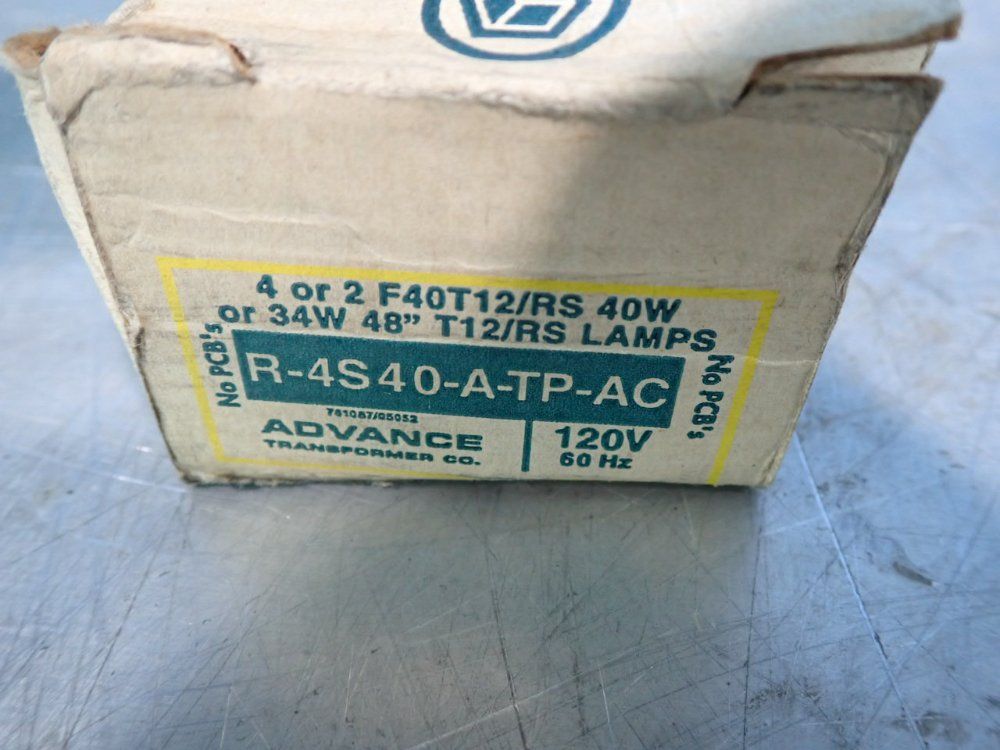 Advance Transformer Rapid Start Ballast - R-4s40-a-tp-ac
