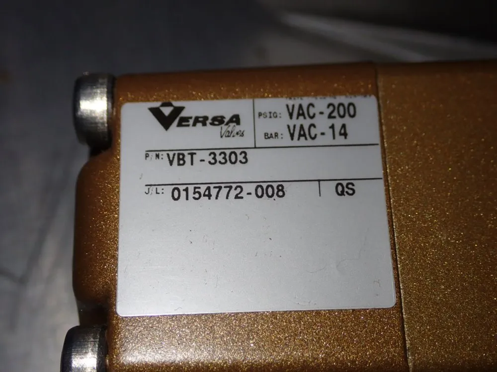 Versa Valve - Vbt-3303
