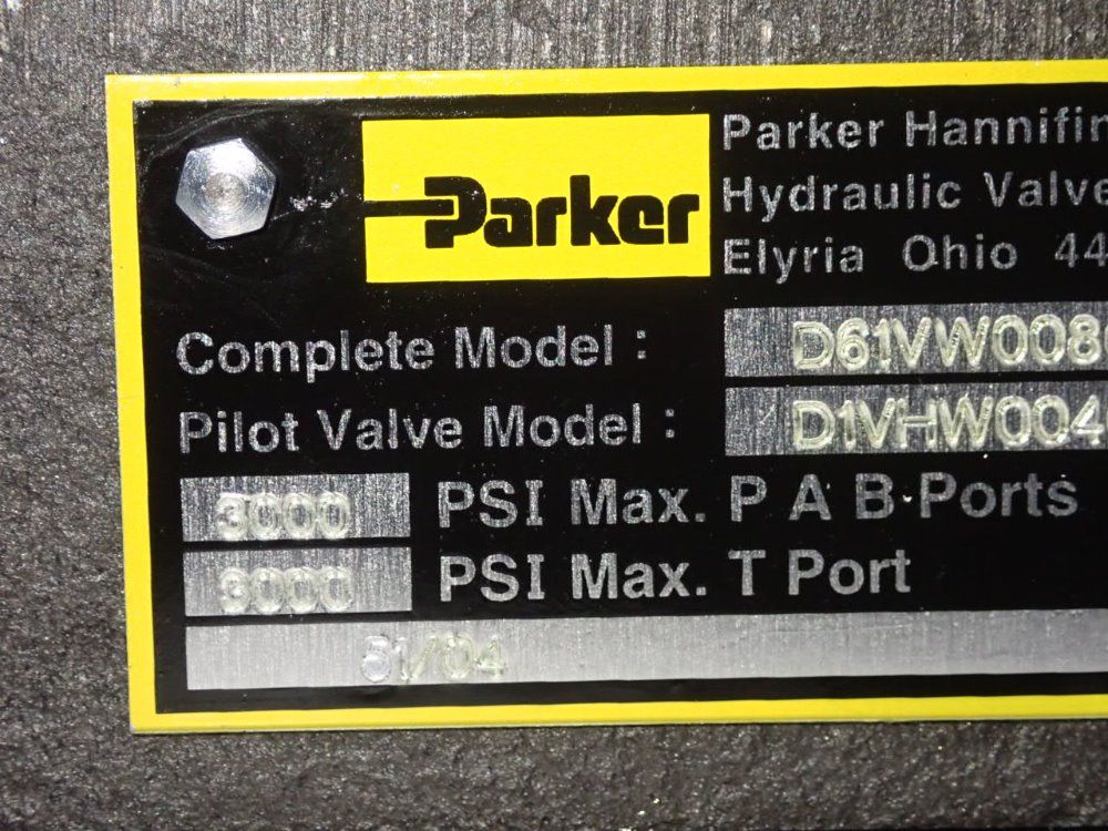 Parker Valve - D1vhw004cnjdlmj5
