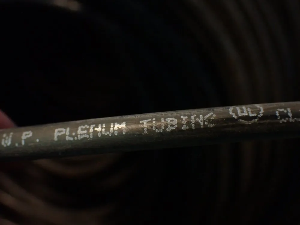 Plenum Tubing