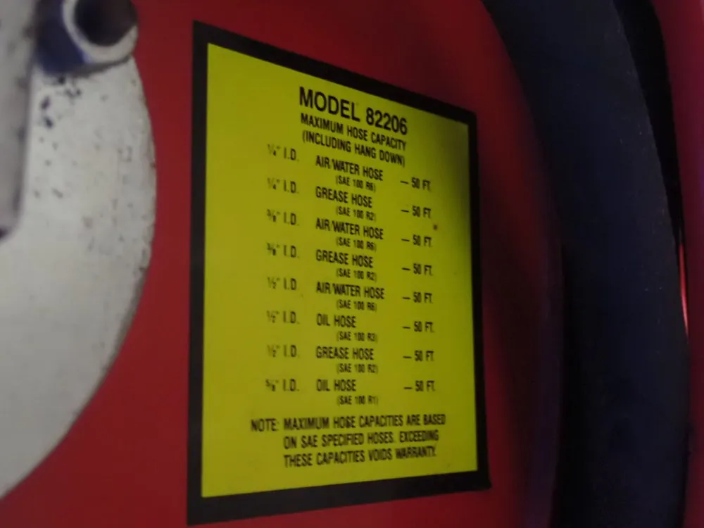 Lincoln 50 Ft Hose Reel - 82206