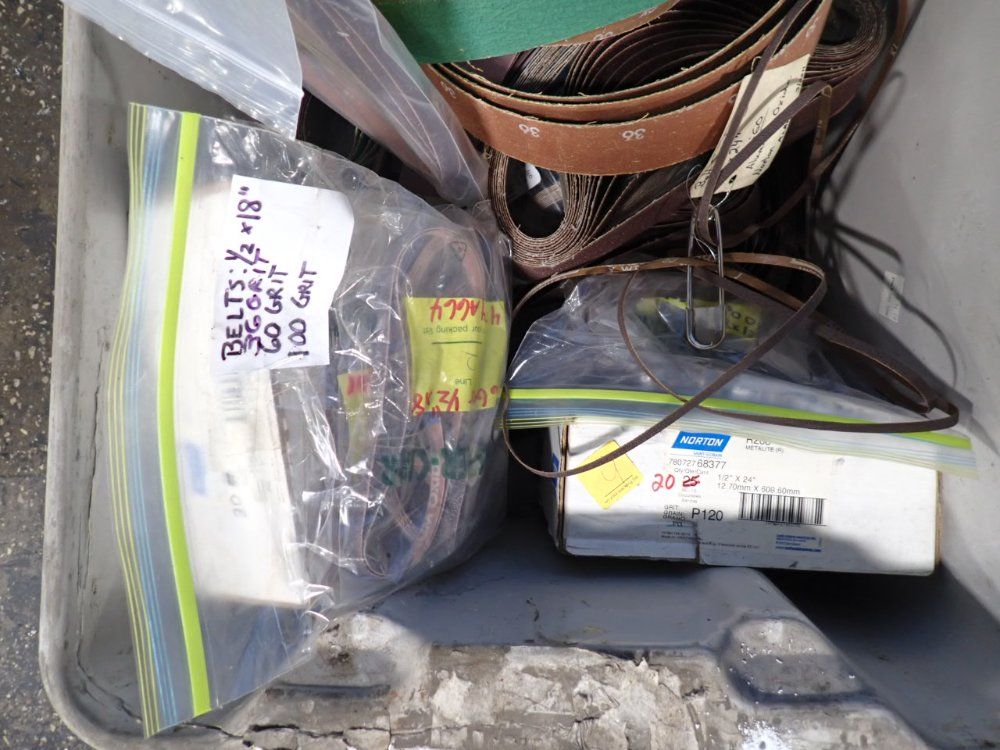 Assorted Sanding Belts