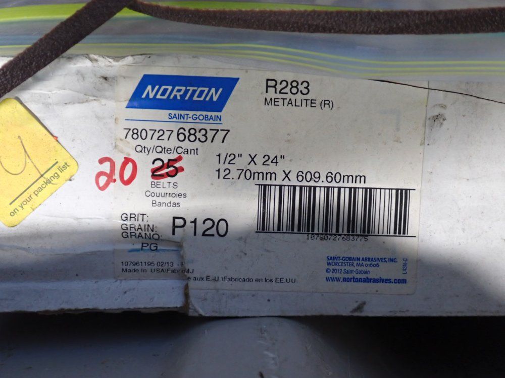 Assorted Sanding Belts