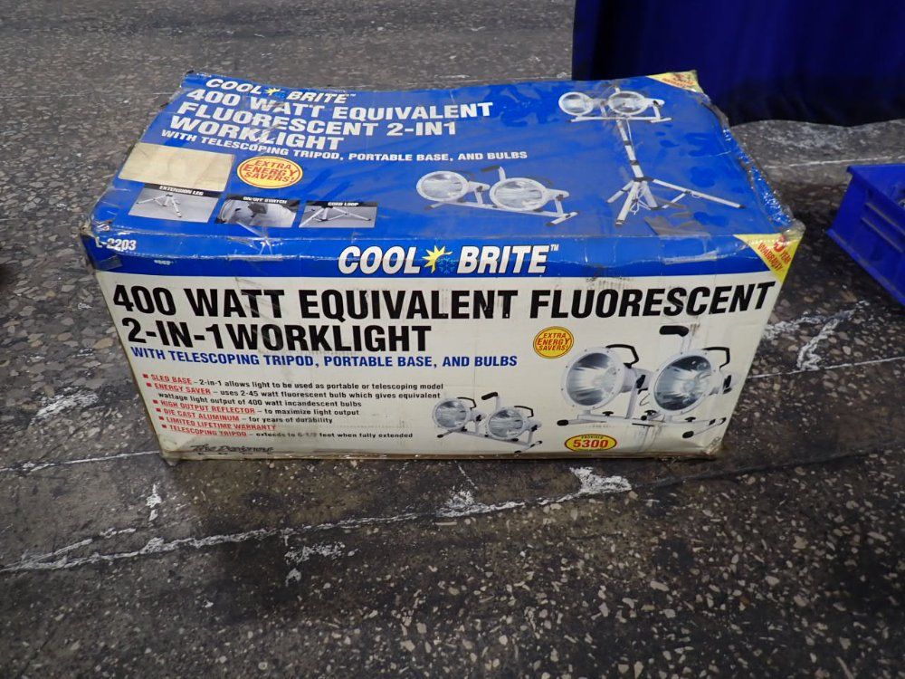 Coolbrite Fluorescent Worklight Stand - L-2203