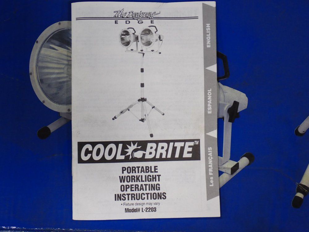 Coolbrite Fluorescent Worklight Stand - L-2203