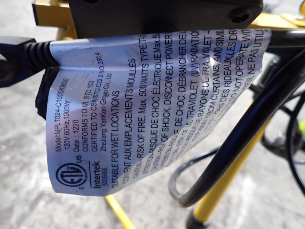 Zhejiang Yankon Work Light - Mpl1024-c1000k9030