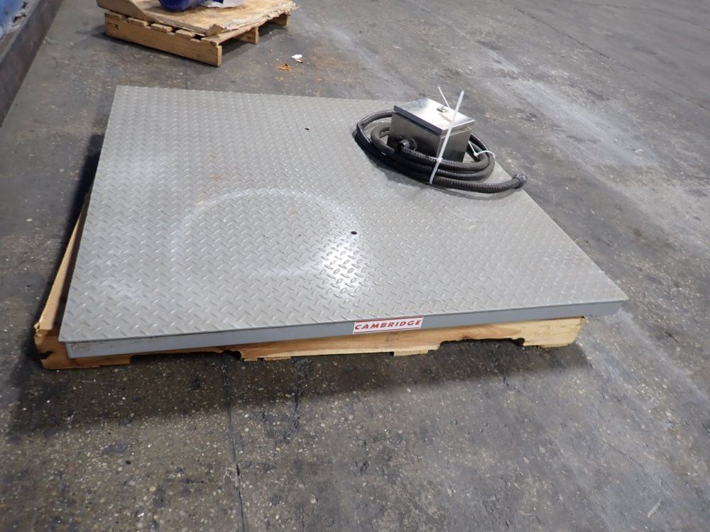 Cambridge Scale Works Inc 1000 Lbs Floor Scale - 600-r
