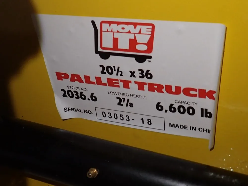 Move It 6600 Lbs Pallet Jack - 2036.6